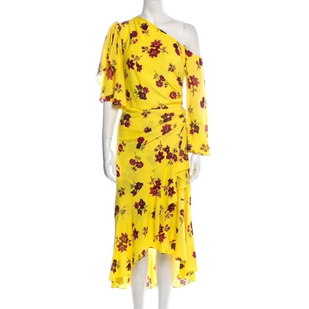 A.L.C Silk Floral Dress